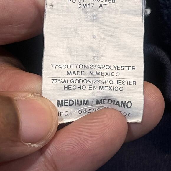 Vintage Starter Mens Medium Sweatshirt Sweater Black Logo Crew Neck - Picture 6 of 6